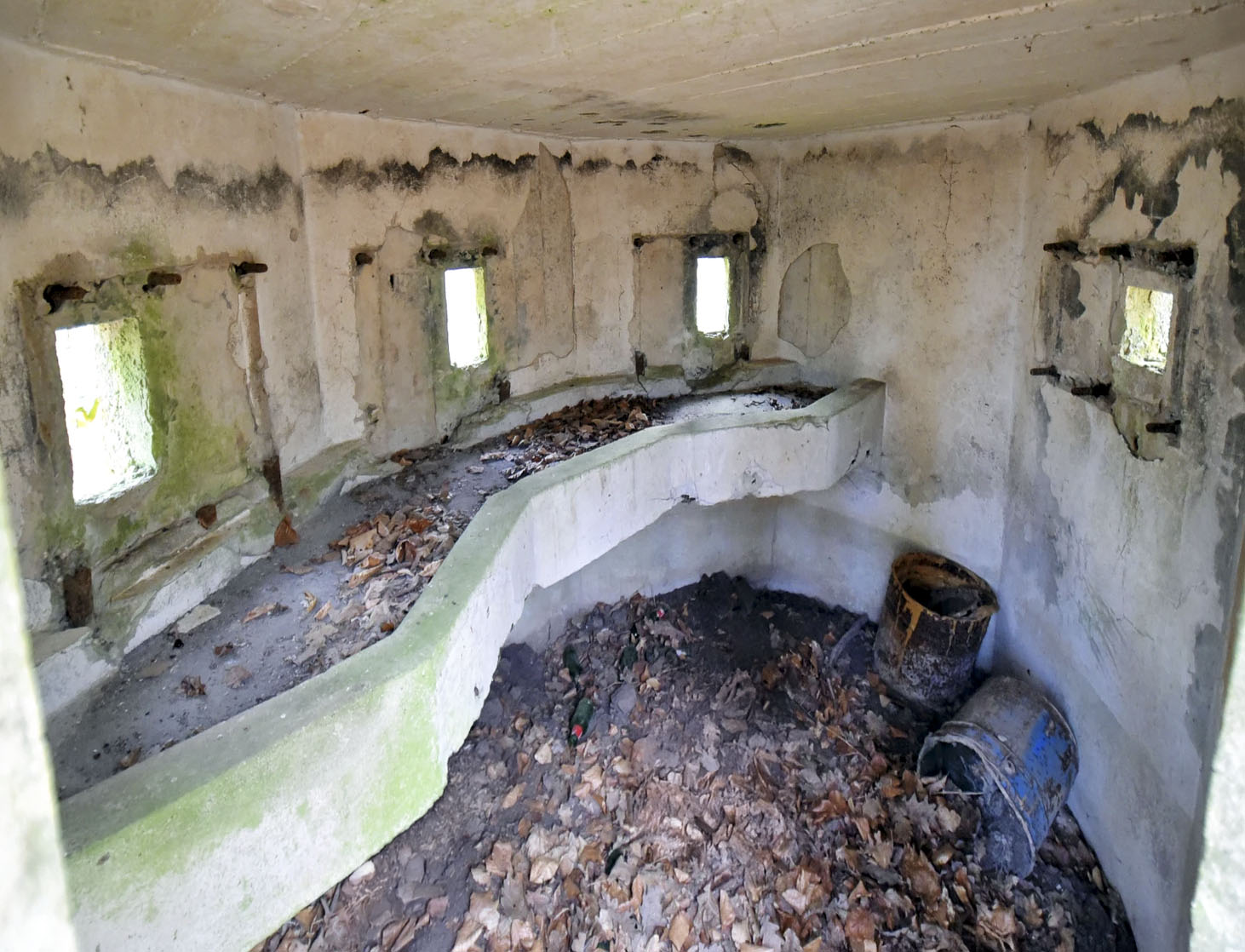 Ligne Maginot - FM18 - ROUTE DE LA VERRERIE 3 - (Blockhaus pour arme infanterie) - L'intérieur
