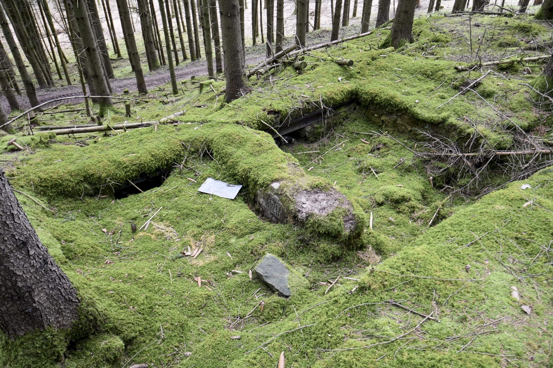 Ligne Maginot - VOEGELSMATT 10 - (Cuve pour arme d'infanterie) - 
