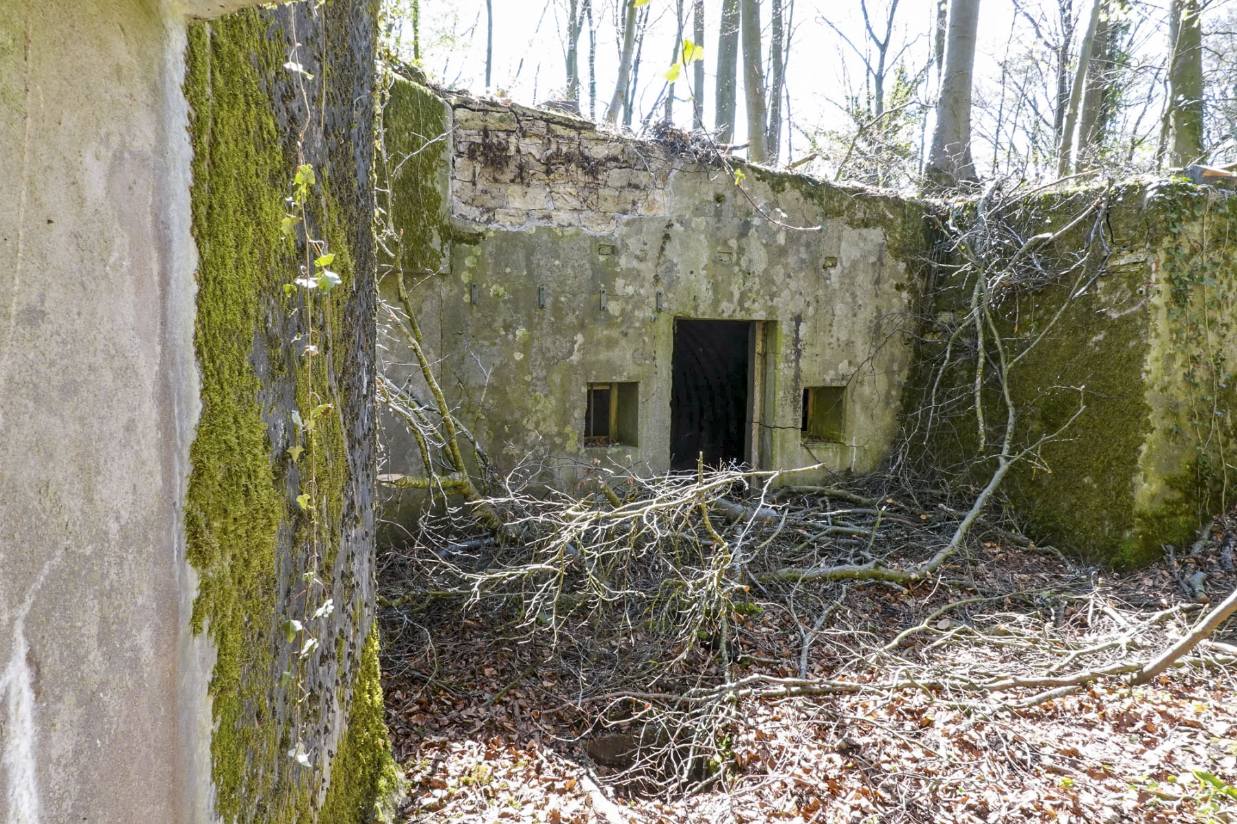 Ligne Maginot - SCHIDELBERG (QUARTIER TéTERCHEN - II/161° RIF) - (PC de Quartier) - Abri tôle métro de droite
