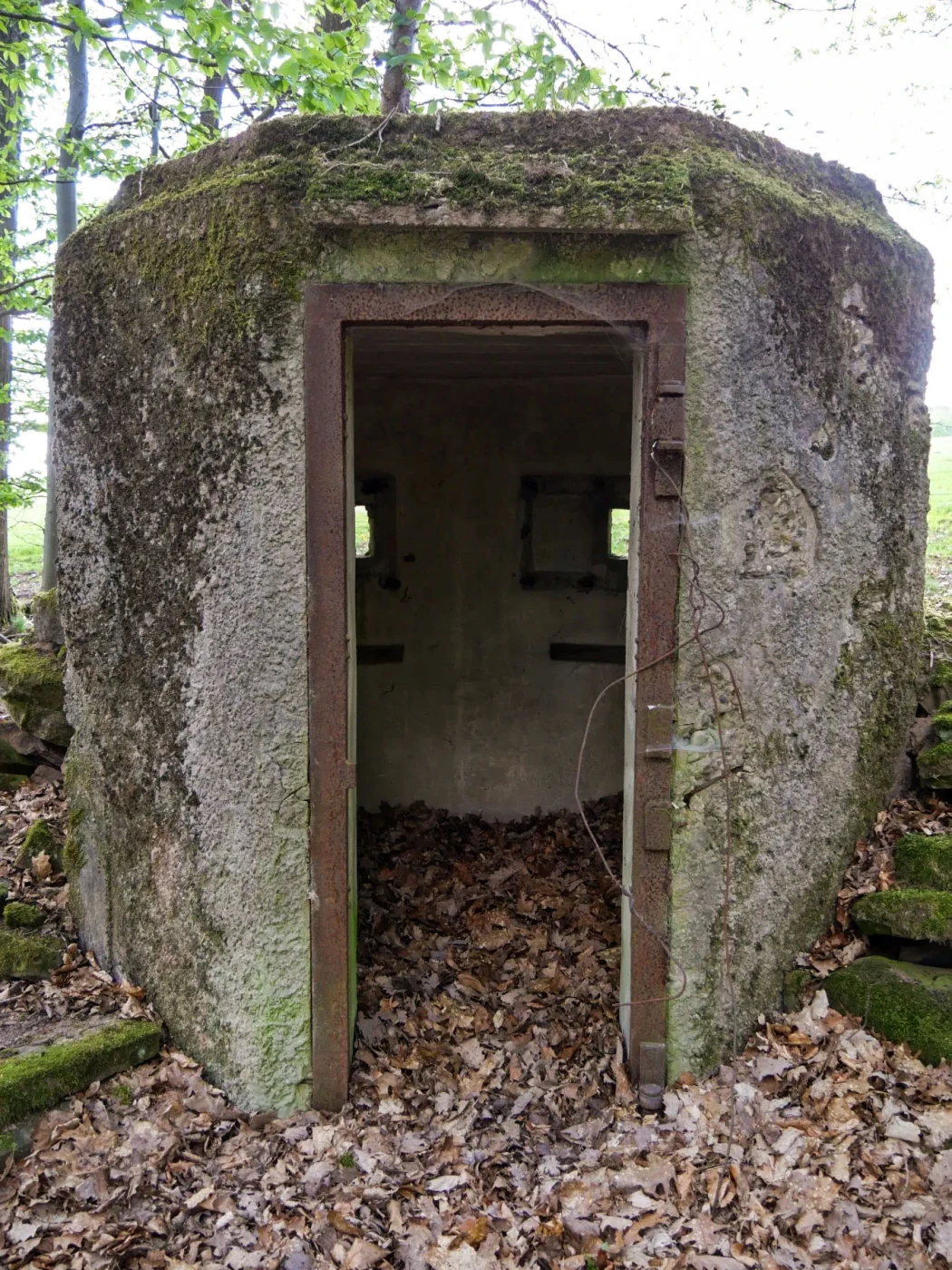 Ligne Maginot - FM68 - VERRERIE 1 - (Blockhaus pour arme infanterie) - Vue de l'entrée