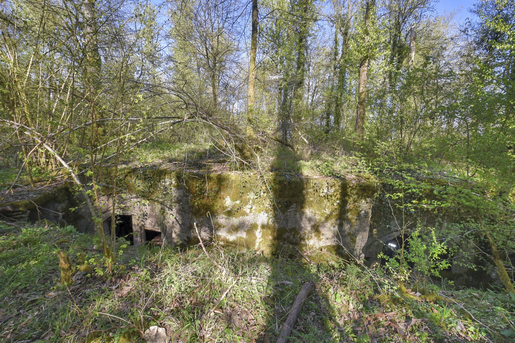 Ligne Maginot - MEDERCHEN NORD (2° CIE - I/160° RIF) - (PC de Sous-Quartier) - Les deux alvéoles du PC