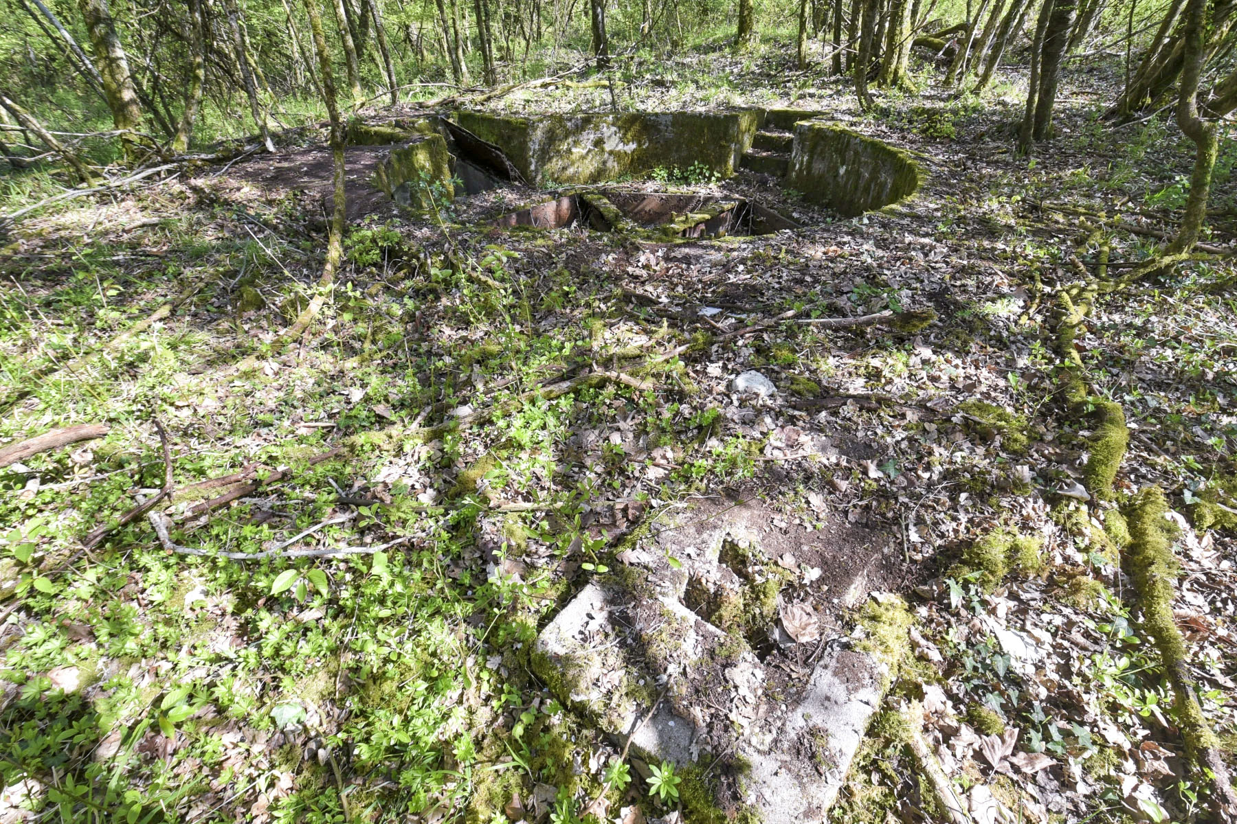Ligne Maginot - AC7 - (Cuve pour canon) - 