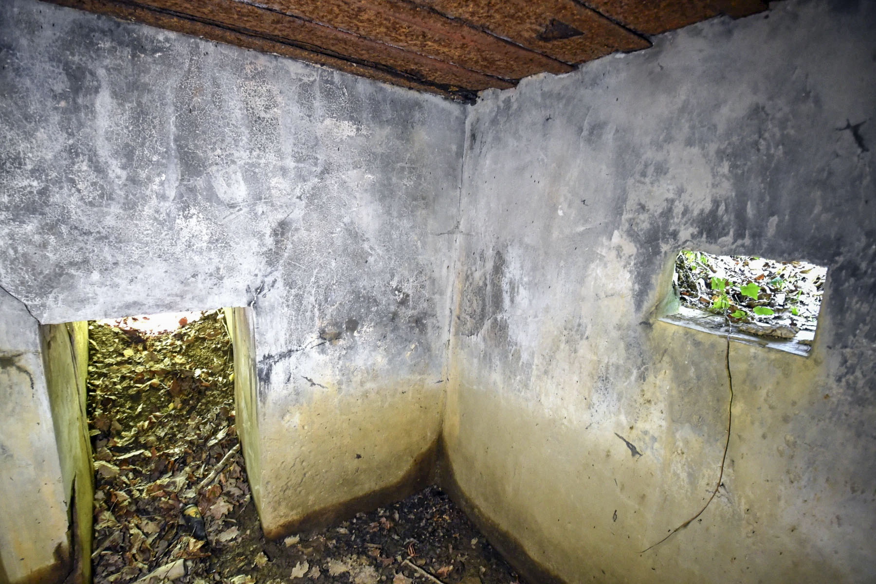 Ligne Maginot - BUSCHWIESE 1 - (Blockhaus pour arme infanterie) - L'intérieur