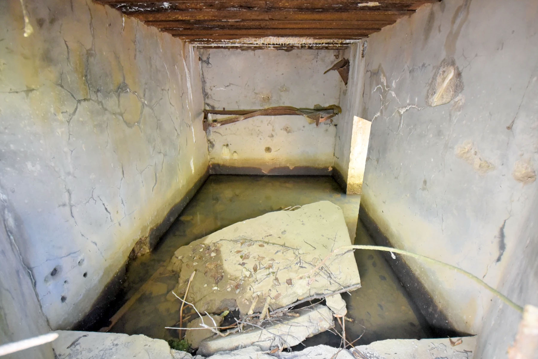 Ligne Maginot - KANFENER BUSCH 2 - (Blockhaus pour arme infanterie) - L'intérieur