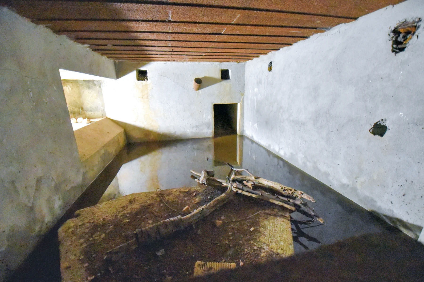 Ligne Maginot - BB236 - GALBERG SUD - (Blockhaus pour arme infanterie) - L'interieur