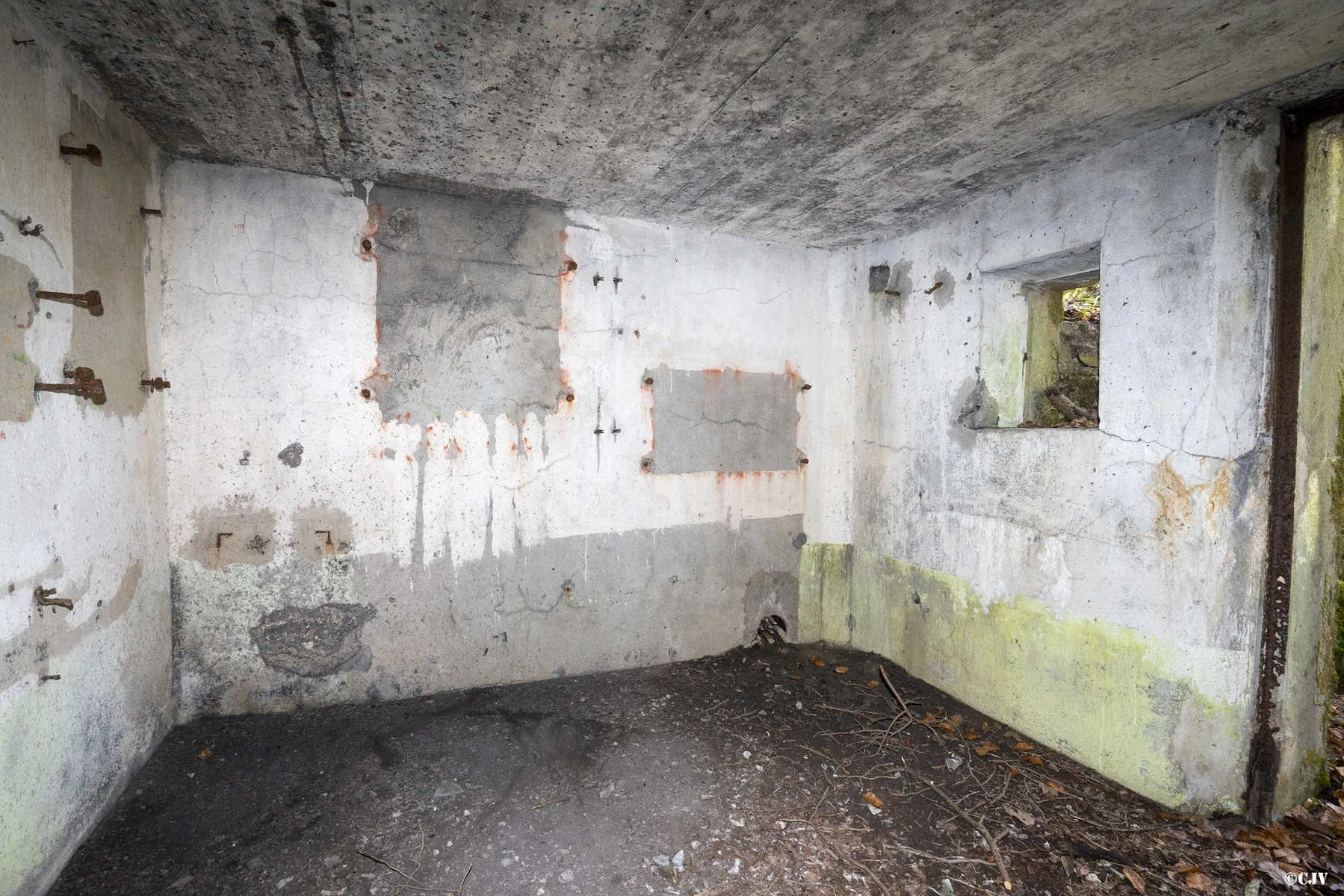 Ligne Maginot - GROS BOIS (160° RIF) - (PC de Sous-Secteur) - Le bâtiment du central téléphonique