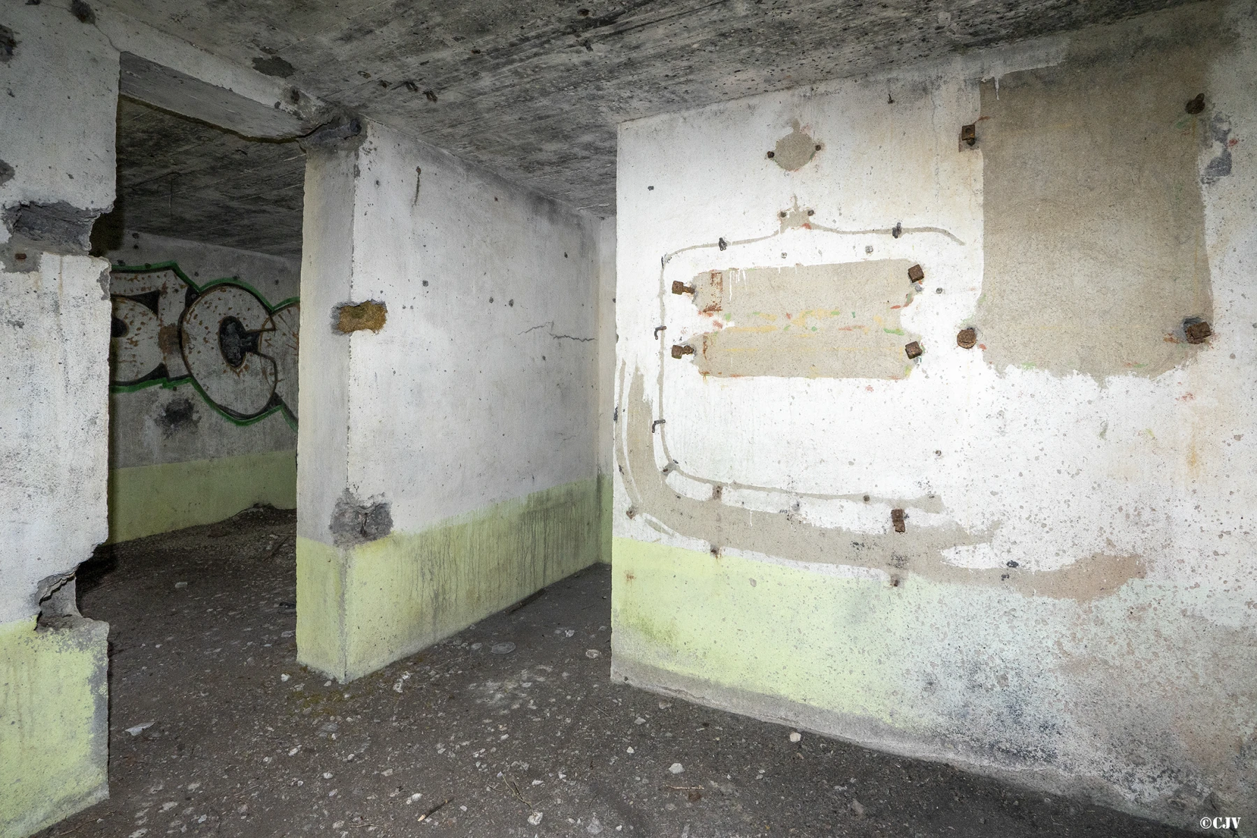 Ligne Maginot - GROS BOIS (160° RIF) - (PC de Sous-Secteur) - Le bâtiment du central téléphonique