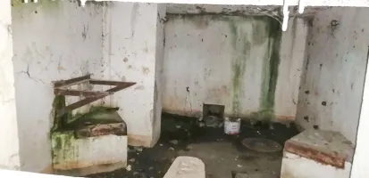 Ligne Maginot - B301 - LE CAMBUIS - (Blockhaus pour canon) - L'intérieur