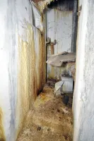 Ligne Maginot - TRAUTBACH EST - (Blockhaus pour arme infanterie) - Le plancher mobile de la cloche GFM