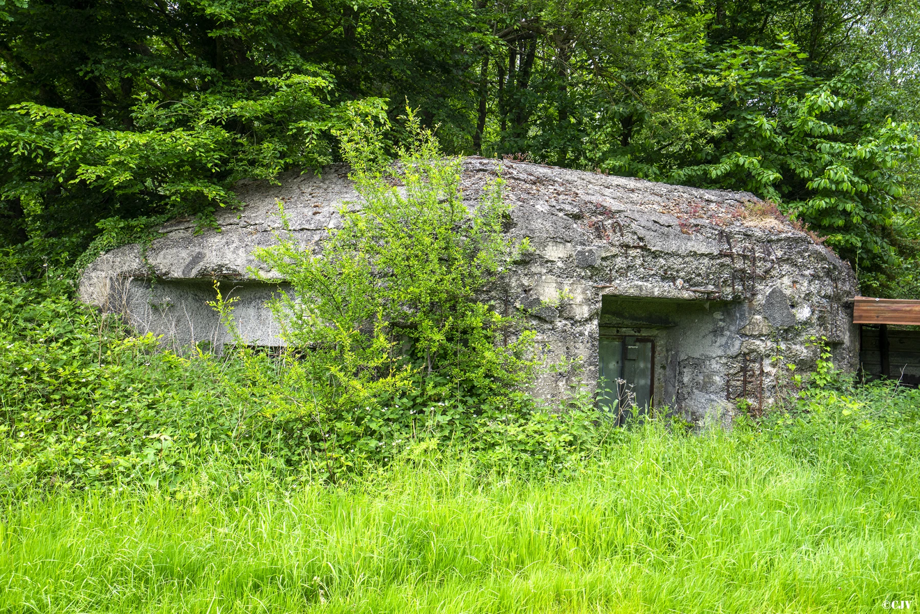 Ligne Maginot - FERME BAR - (Blockhaus pour canon) - 