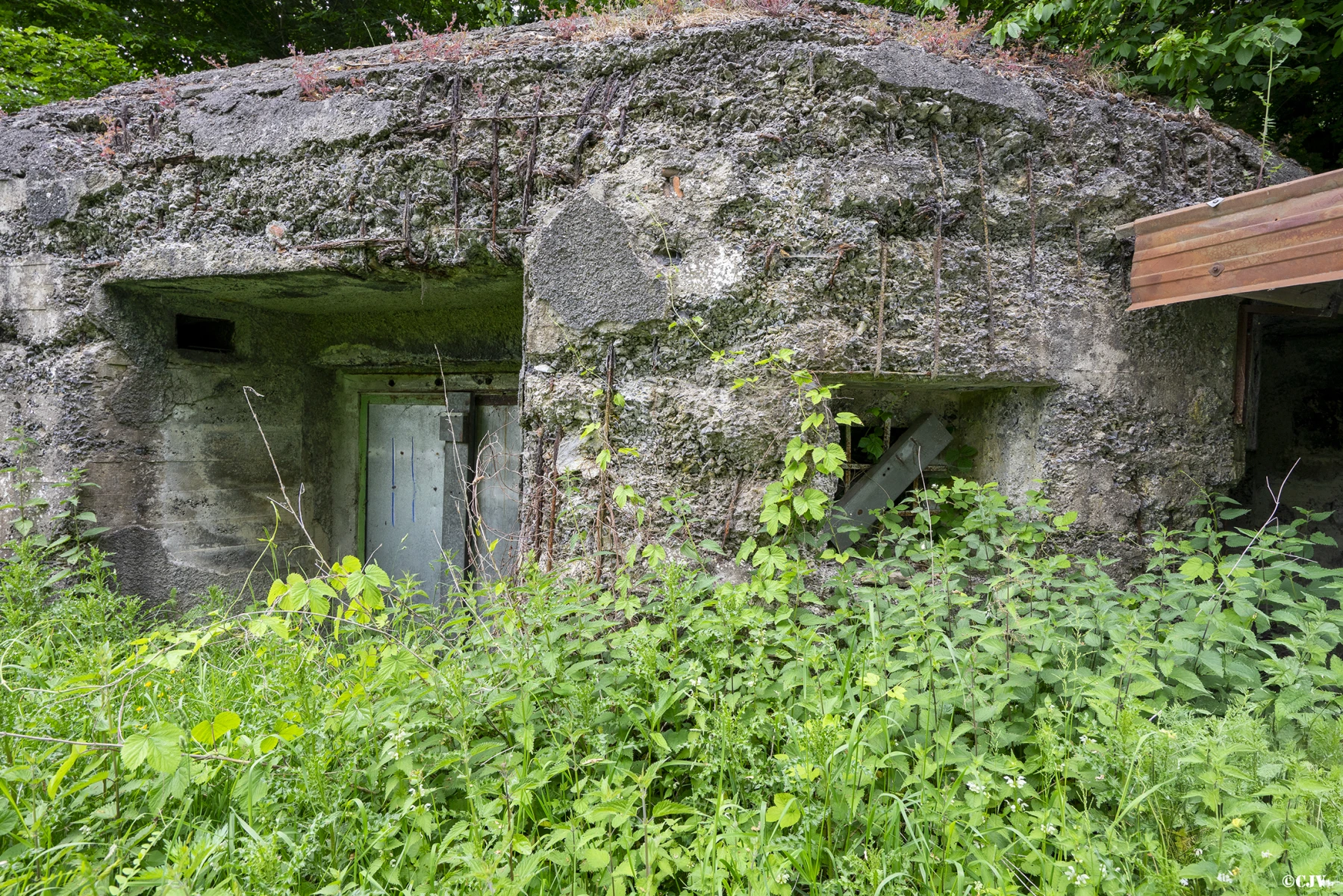 Ligne Maginot - FERME BAR - (Blockhaus pour canon) - 