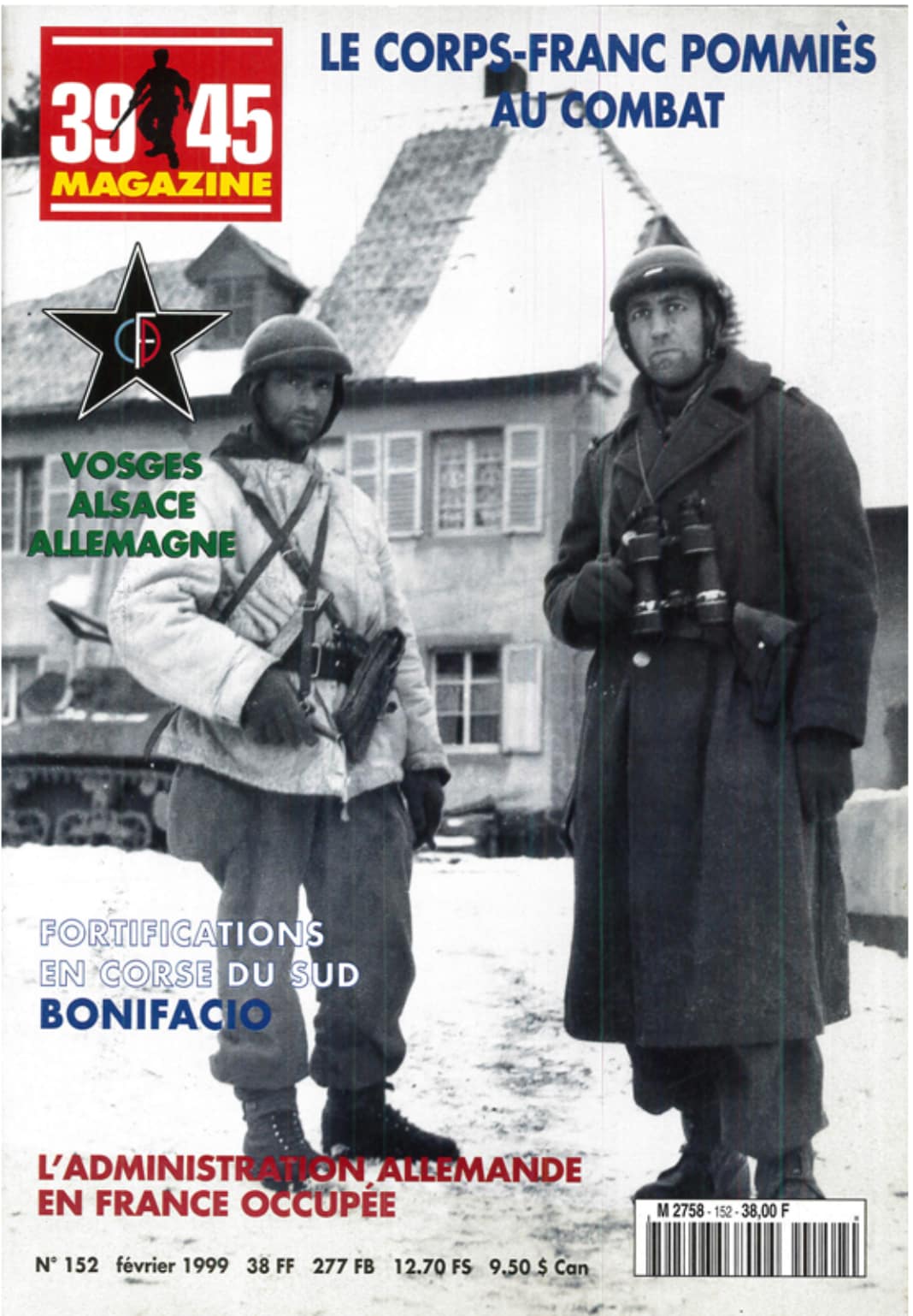 39-45 magazine n° 152 - Les défenses de Bonifacio entre 1887 et 1941 - CHAZETTE, Alain