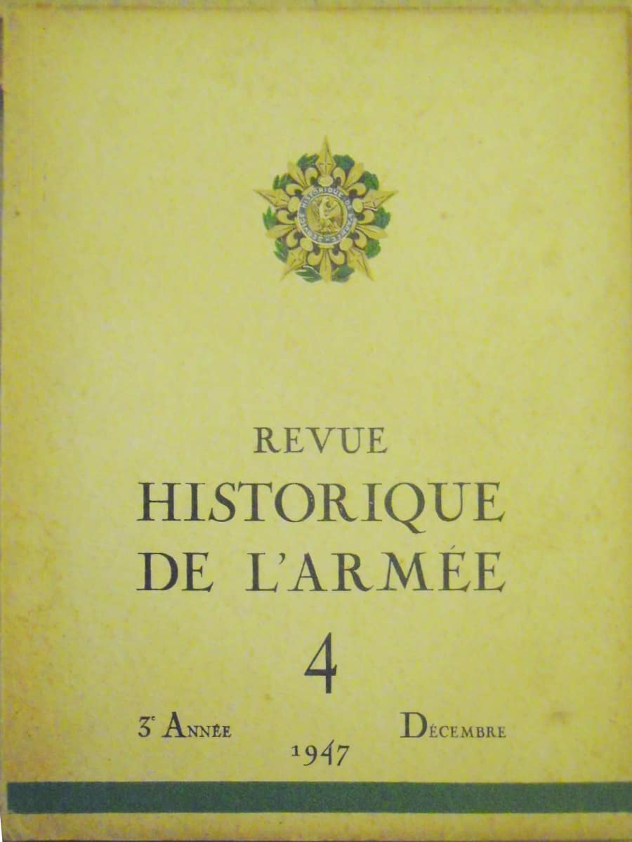 Livre - Revue historique de l