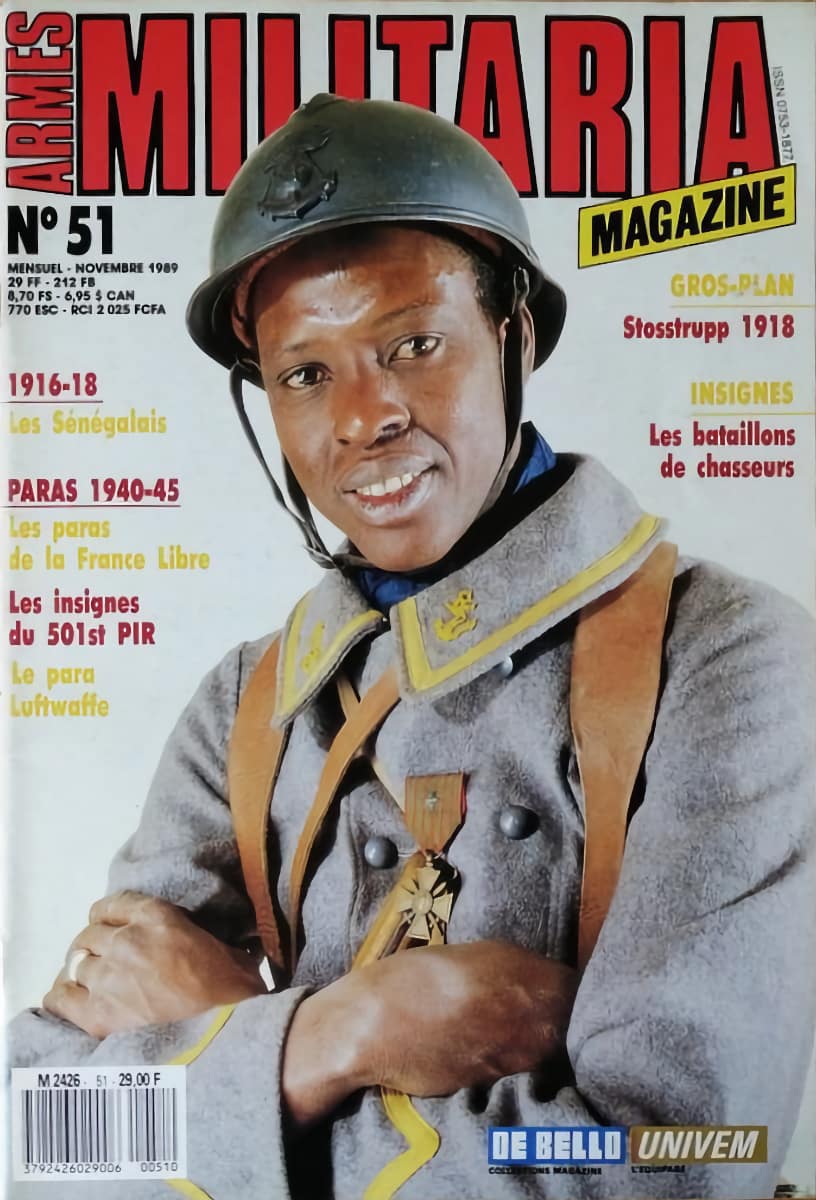 Militaria magazine n° 51 - Les Bataillons de Chasseurs et leurs insignes, 1939 - 1940 - SICARD Jacques