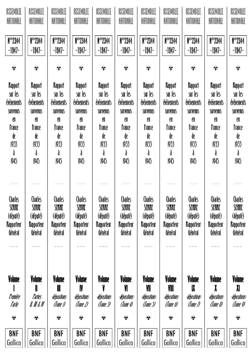 Rapport fait au nom de la Commission chargée d